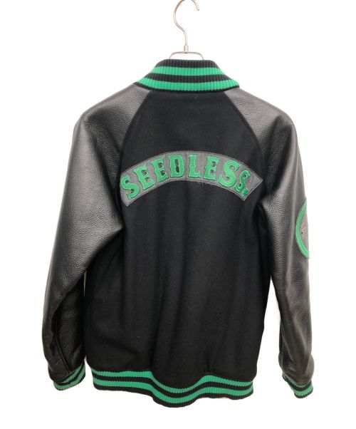 seedless（シードレス）seedless (シードレス) スタジャン ブラック サイズ:Sの古着・服飾アイテム