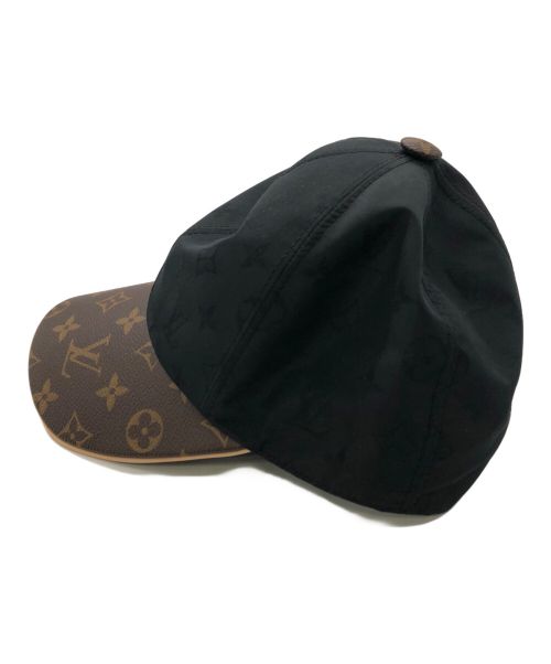 LOUIS VUITTON（ルイ ヴィトン）LOUIS VUITTON (ルイ ヴィトン) キャップ・LV ゲットレディー S00 ブラウン×ブラック サイズ:SIZE Mの古着・服飾アイテム