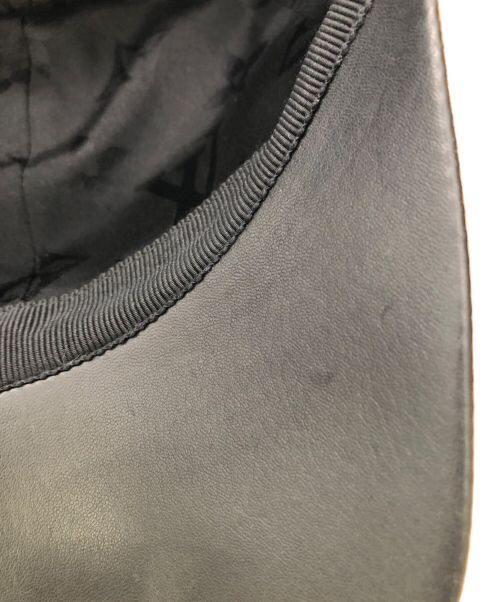 LOUIS VUITTON（ルイ ヴィトン）LOUIS VUITTON (ルイ ヴィトン) キャップ・LV ゲットレディー S00 ブラウン×ブラック サイズ:SIZE Mの古着・服飾アイテム