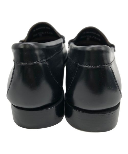 G.H.BASS（ジーエイチバス）G.H.BASS (ジーエイチバス) コインローファー　	WEEJUNS PENNY LOAFER ブラック サイズ:US 5 1/2(JP22cm)の古着・服飾アイテム