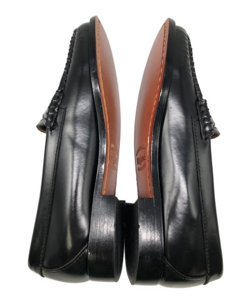 G.H.BASS（ジーエイチバス）G.H.BASS (ジーエイチバス) コインローファー　	WEEJUNS PENNY LOAFER ブラック サイズ:US 5 1/2(JP22cm)の古着・服飾アイテム