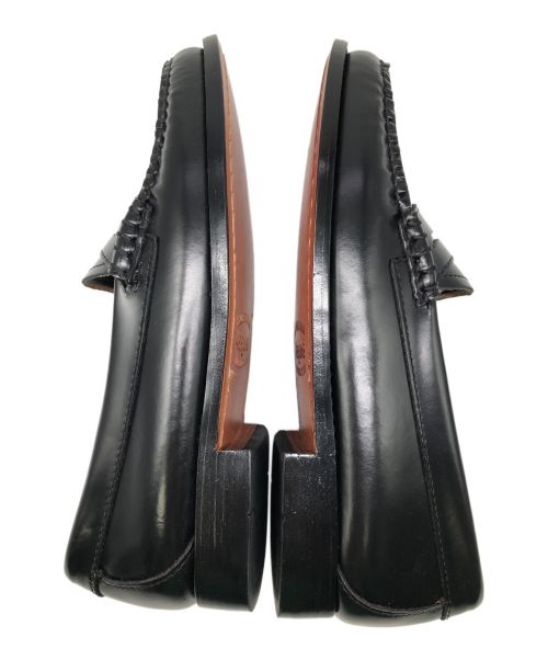G.H.BASS（ジーエイチバス）G.H.BASS (ジーエイチバス) コインローファー　	WEEJUNS PENNY LOAFER ブラック サイズ:US 5 1/2(JP22cm)の古着・服飾アイテム