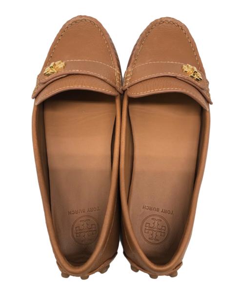 TORY BURCH（トリーバーチ）TORY BURCH (トリーバーチ) ドライビングシューズ／DRIVING SHOES ブラウン サイズ:SIZE 6.5の古着・服飾アイテム