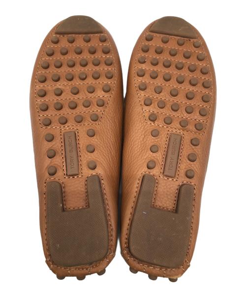 TORY BURCH（トリーバーチ）TORY BURCH (トリーバーチ) ドライビングシューズ／DRIVING SHOES ブラウン サイズ:SIZE 6.5の古着・服飾アイテム