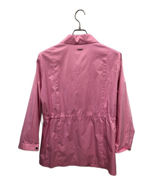 LEONARD SPORT（レオナール スポーツ）LEONARD SPORT (レオナール スポーツ) ステンカラーコート ピンク サイズ:38の古着・服飾アイテム