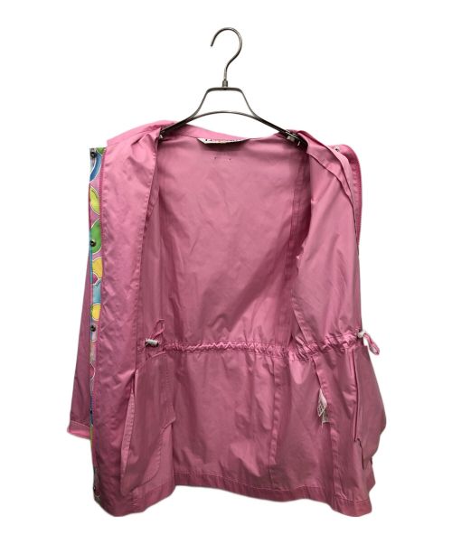 LEONARD SPORT（レオナール スポーツ）LEONARD SPORT (レオナール スポーツ) ステンカラーコート ピンク サイズ:38の古着・服飾アイテム