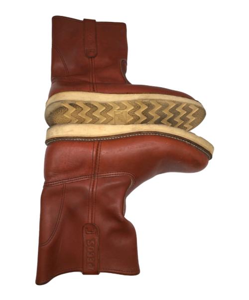 RED WING（レッドウィング）RED WING (レッドウィング) ペコスブーツ ブラウン サイズ:SIZE 26.5cmの古着・服飾アイテム