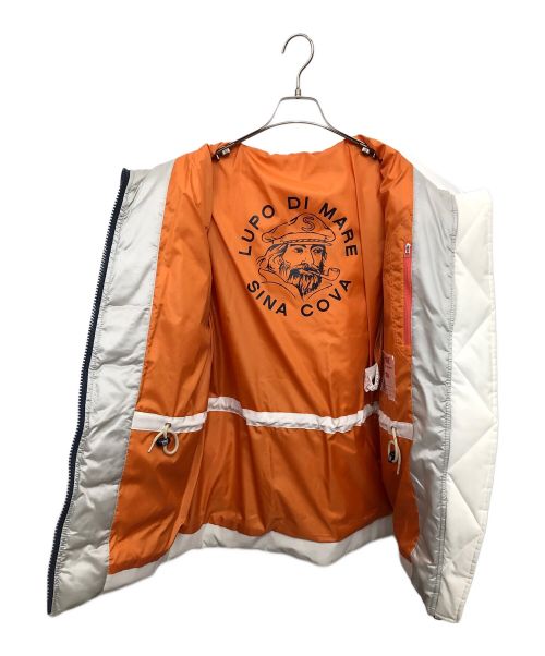 sinacova（シナコバ）sinacova (シナコバ) ダウンコート ホワイト サイズ:SIZE Lの古着・服飾アイテム