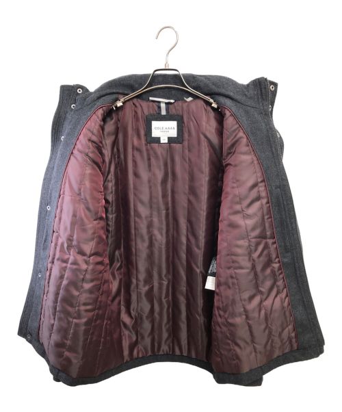 COLE HAAN（コールハーン）COLE HAAN (コールハーン) スタンドカラージャケット ブラック サイズ:Sの古着・服飾アイテム