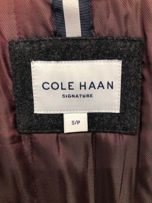 COLE HAAN（コールハーン）COLE HAAN (コールハーン) スタンドカラージャケット ブラック サイズ:Sの古着・服飾アイテム