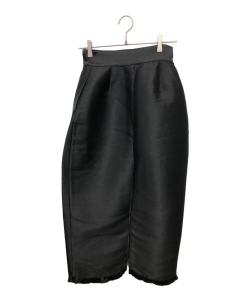 HIAND（ハイアンド）HIAND (ハイアンド) スカート　Scalloped Wind skirt ブラック サイズ:Freeの古着・服飾アイテム