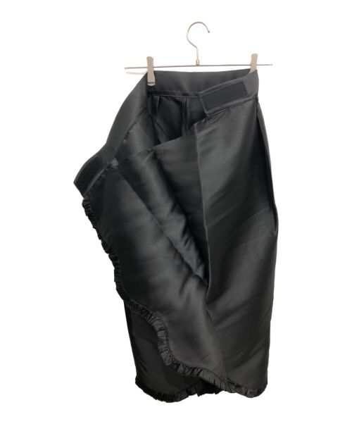 HIAND（ハイアンド）HIAND (ハイアンド) スカート　Scalloped Wind skirt ブラック サイズ:Freeの古着・服飾アイテム