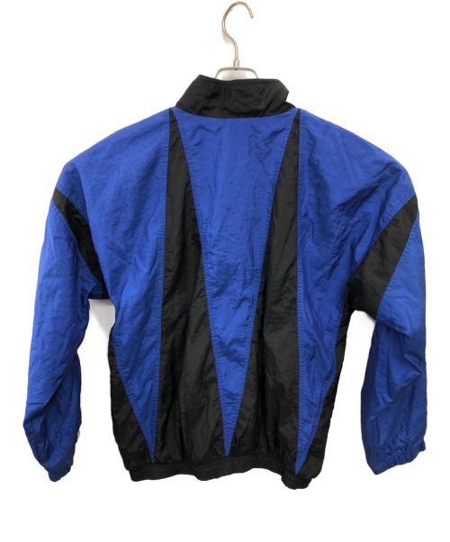 adidas Originals（アディダスオリジナル）adidas Originals (アディダスオリジナル) ナイロンジャケット ブルー×ブラック サイズ:Sの古着・服飾アイテム