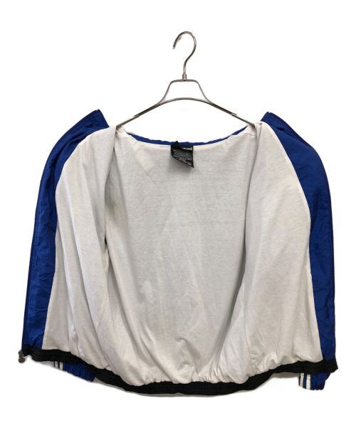 adidas Originals（アディダスオリジナル）adidas Originals (アディダスオリジナル) ナイロンジャケット ブルー×ブラック サイズ:Sの古着・服飾アイテム