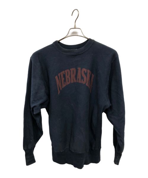 Champion（チャンピオン）Champion (チャンピオン) NEBRASKAクルーネックスウェット ネイビー サイズ:SIZE Lの古着・服飾アイテム