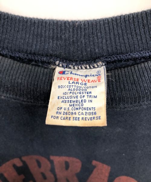 Champion（チャンピオン）Champion (チャンピオン) NEBRASKAクルーネックスウェット ネイビー サイズ:SIZE Lの古着・服飾アイテム