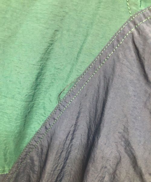 NIKE（ナイキ）NIKE (ナイキ) ナイロンジャケット ネイビー×グリーン サイズ:Lの古着・服飾アイテム