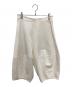 JUNYA WATANABE COMME des GARCONS（(ジュンヤワタナベ コムデギャルソン）の古着「綿麻ハーフパンツ／COTTON LINEN HALF PANTS」｜ホワイト