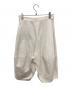JUNYA WATANABE COMME des GARCONS ((ジュンヤワタナベ コムデギャルソン) 綿麻ハーフパンツ／COTTON LINEN HALF PANTS ホワイト サイズ:S：10000円