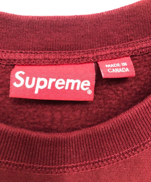 SUPREME（シュプリーム）SUPREME (シュプリーム) スウェット　CITIES ARC CREWNECK レッド サイズ:Sの古着・服飾アイテム