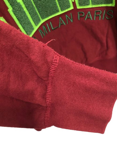 SUPREME（シュプリーム）SUPREME (シュプリーム) スウェット　CITIES ARC CREWNECK レッド サイズ:Sの古着・服飾アイテム