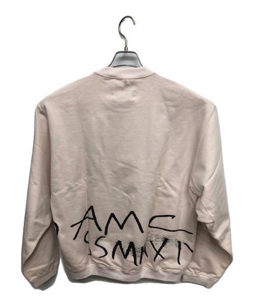 OAMC（オーエーエムシー）OAMC (オーエーエムシー) numeral crewneck ピンク サイズ:M(JP:M-L程度)の古着・服飾アイテム