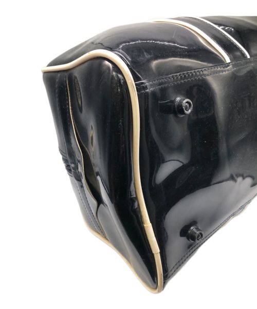 NIKE（ナイキ）NIKE (ナイキ) OLD NIKEエナメルボストンバッグ ブラックの古着・服飾アイテム