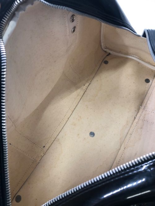 NIKE（ナイキ）NIKE (ナイキ) OLD NIKEエナメルボストンバッグ ブラックの古着・服飾アイテム