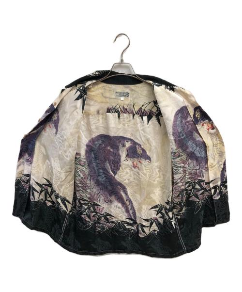 BACK STREET CRAWLER（バックストリートクローラー）BACK STREET CRAWLER (バックストリートクローラー) アロハシャツ ブラック サイズ:Lの古着・服飾アイテム