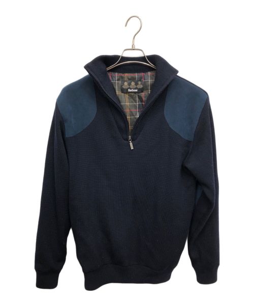 Barbour（バブアー）Barbour (バブアー) ニット 	STORM HALF ZIP ネイビー サイズ:Mの古着・服飾アイテム