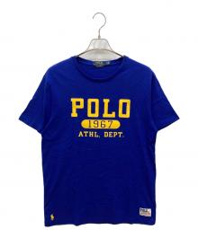 POLO RALPH LAUREN×NIKE（ポロ・ラルフローレン×ナイキ）の古着「半袖Tシャツ」｜ネイビー