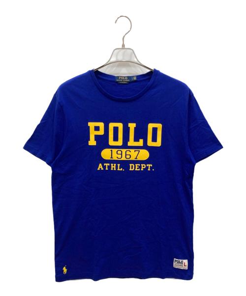 POLO RALPH LAUREN（ポロ・ラルフローレン）POLO RALPH LAUREN (ポロ・ラルフローレン) NIKE (ナイキ) 半袖Tシャツ ネイビー サイズ:Mの古着・服飾アイテム