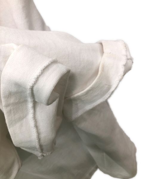 COMOLI（コモリ）COMOLI (コモリ) フットボールTシャツ ホワイト サイズ:2(M程度)の古着・服飾アイテム