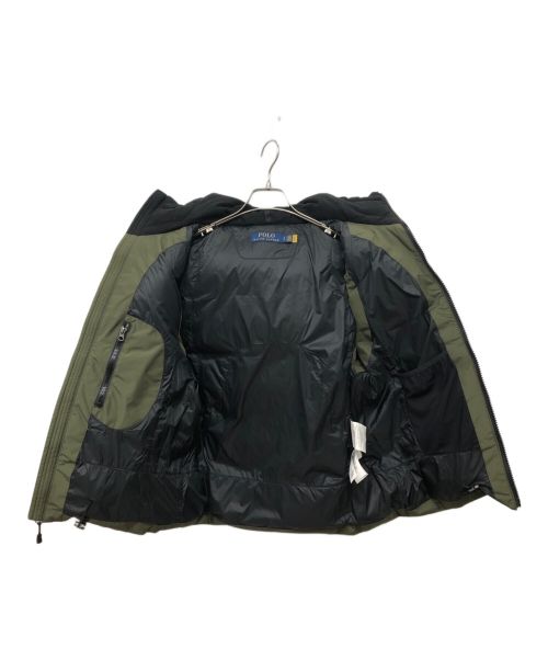 POLO RALPH LAUREN（ポロ・ラルフローレン）POLO RALPH LAUREN (ポロ・ラルフローレン) ビッグポニー ダウンベスト オリーブ サイズ:Sの古着・服飾アイテム