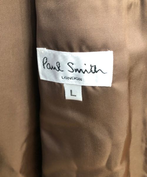 PAUL SMITH（ポールスミス）PAUL SMITH (ポールスミス) アンゴラコート ベージュ サイズ:Lの古着・服飾アイテム