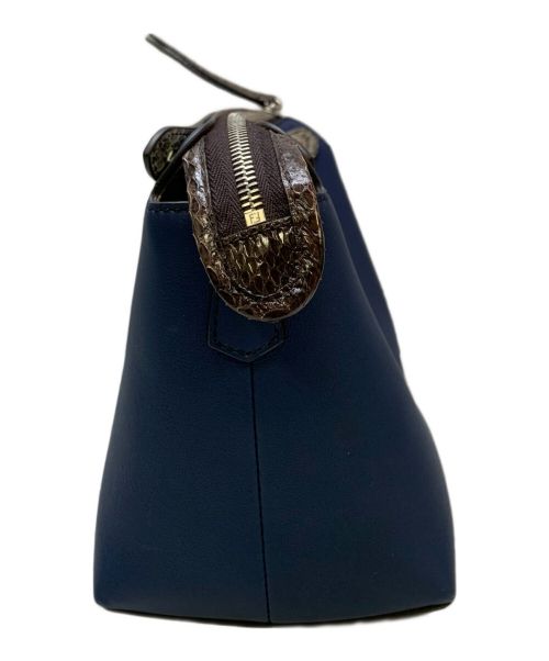 FENDI（フェンディ）FENDI (フェンディ) ショルダーバッグ　	バイザウェイ ミディアム ブルーの古着・服飾アイテム