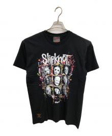 KNOTFEST 2023×glamb（ノットフェス×グラム）の古着「ノットフェス2023 スリップノット プリントTシャツ／KNOTFEST2023 SLIPKNOT PRINT T-SHIRT」｜ブラック