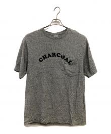 charcoal（チャコール）の古着「ダブルポケット T／W POCKET T」｜ブラック×グレー