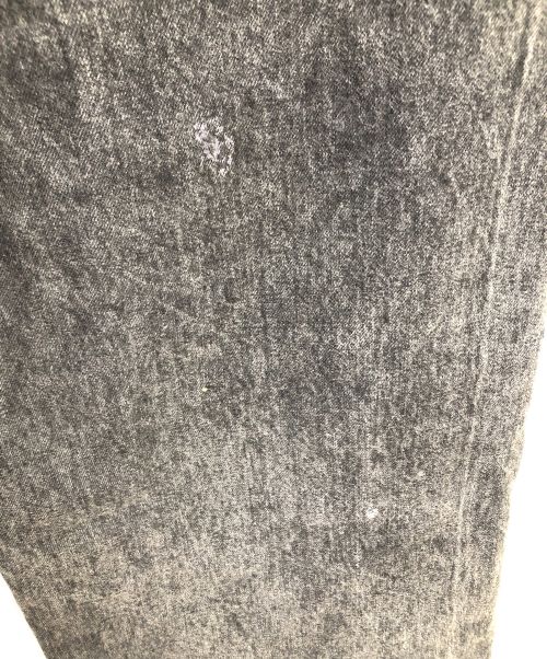 MINEDENIM（マインデニム）MINEDENIM (マインデニム) Drawstring E.wide 5pocket ブラック サイズ:7の古着・服飾アイテム