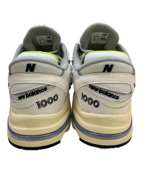 NEW BALANCE（ニューバランス）NEW BALANCE (ニューバランス) M1000CA”OFF WHITE/BLUE” ホワイト サイズ:US10.5の古着・服飾アイテム