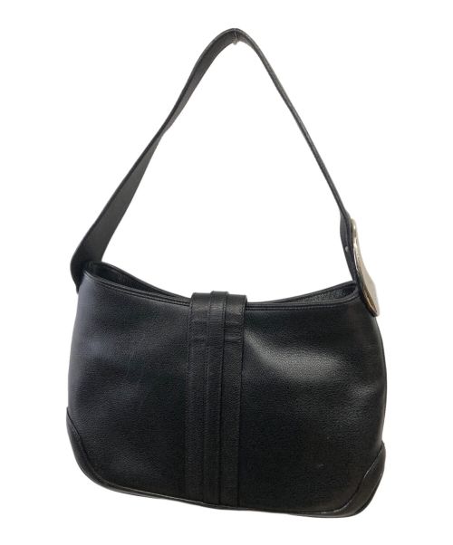 BVLGARI（ブルガリ）BVLGARI (ブルガリ) BVLGARI(ブルガリ) オーバル ワンショルダーバッグ ブラックの古着・服飾アイテム