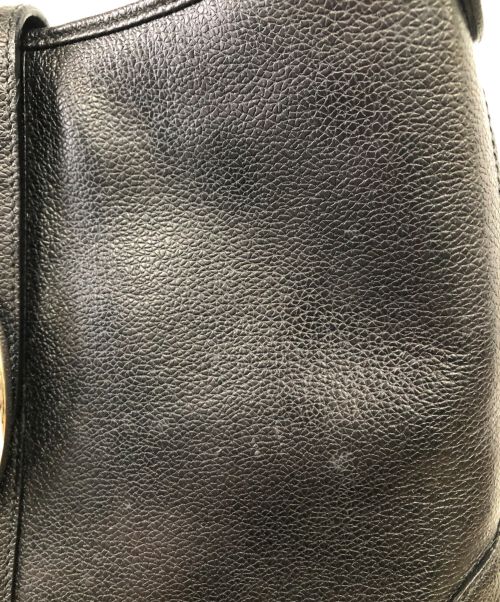 BVLGARI（ブルガリ）BVLGARI (ブルガリ) BVLGARI(ブルガリ) オーバル ワンショルダーバッグ ブラックの古着・服飾アイテム