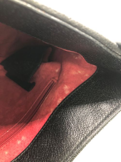 BVLGARI（ブルガリ）BVLGARI (ブルガリ) BVLGARI(ブルガリ) オーバル ワンショルダーバッグ ブラックの古着・服飾アイテム