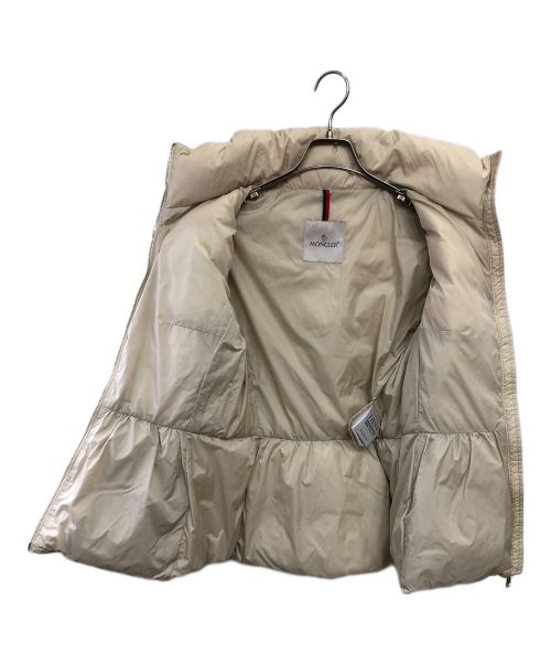 MONCLER（モンクレール）MONCLER (モンクレール) GUERY(ゲリー)  ダウンジャケット ベージュ サイズ:1(S程度)の古着・服飾アイテム