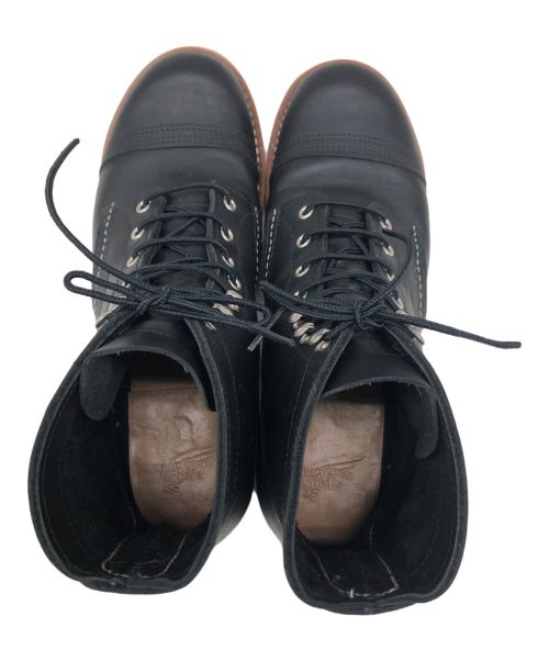 RED WING（レッドウィング）RED WING (レッドウィング) RED WING Iron Ranger(レッドウィング アイアンレンジャー) ブラック サイズ:27.5cm Dワイズの古着・服飾アイテム