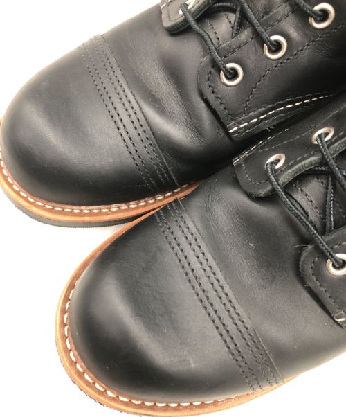 RED WING（レッドウィング）RED WING (レッドウィング) RED WING Iron Ranger(レッドウィング アイアンレンジャー) ブラック サイズ:27.5cm Dワイズの古着・服飾アイテム