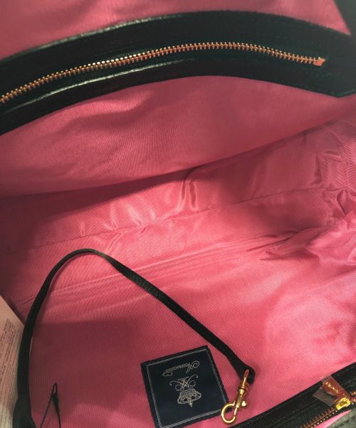 A.D.M.J.（エーディーエムジェイ）A.D.M.J. (エーディーエムジェイ) A.D.M.J.(エーディエムジェイ) エクスチェンジストラップ ショルダーバッグ ブラックの古着・服飾アイテム