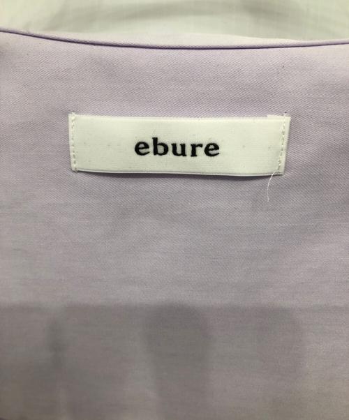 ebure（エブール）ebure (エブール) シャツワンピース ラベンダー サイズ:36の古着・服飾アイテム