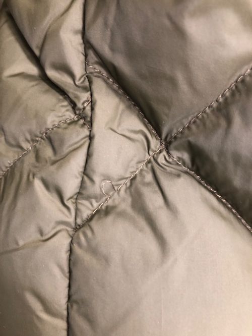 MACKINTOSH（マッキントッシュ）MACKINTOSH (マッキントッシュ) MACKINTOSH(マッキントッシュ) ダイヤモンド キルティング フーデッド ダウンジャケット オリーブ サイズ:34(XXS~XS程度)の古着・服飾アイテム