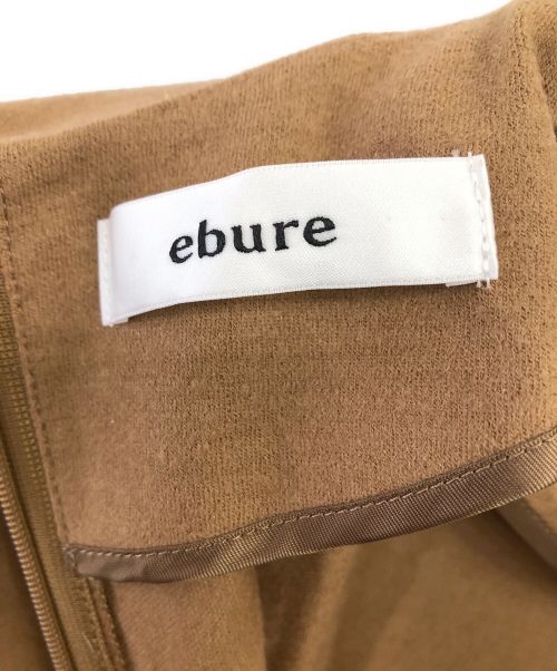 ebure（エブール）ebure (エブール) ウールワンピース ブラウン サイズ:36の古着・服飾アイテム